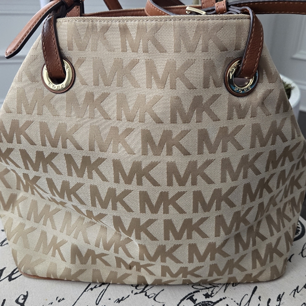 Michael Kors Tan Monogram Women's Bag